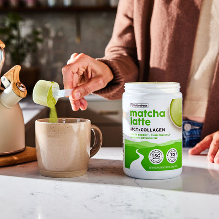 Matcha Collagen Latte